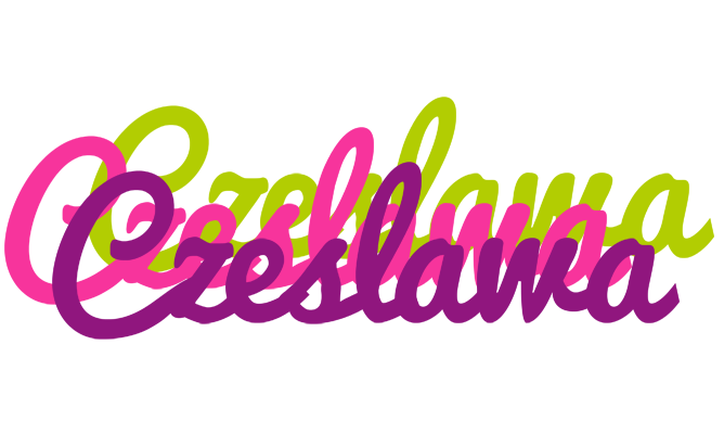 Czeslawa flowers logo