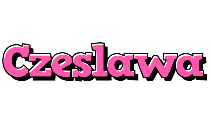Czeslawa girlish logo