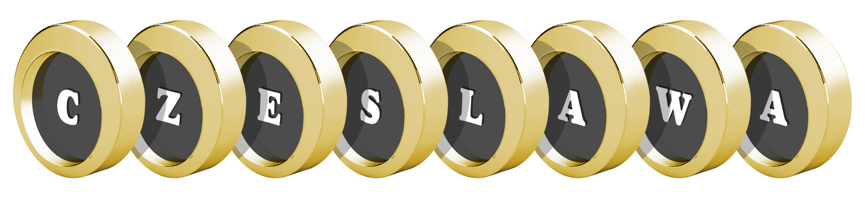Czeslawa gold logo
