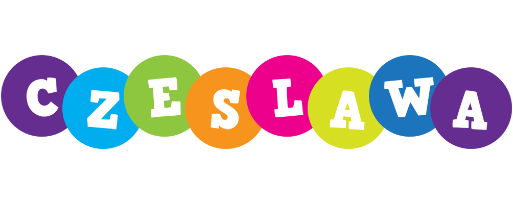 Czeslawa happy logo