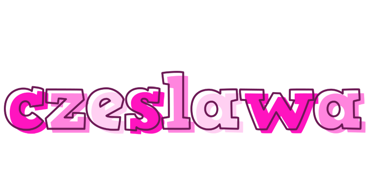 Czeslawa hello logo
