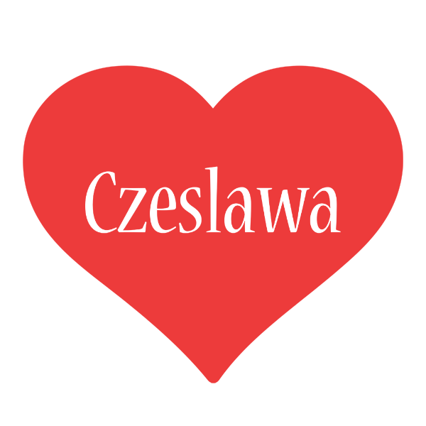 Czeslawa love logo
