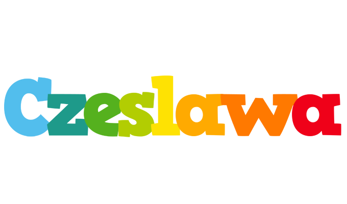 Czeslawa rainbows logo