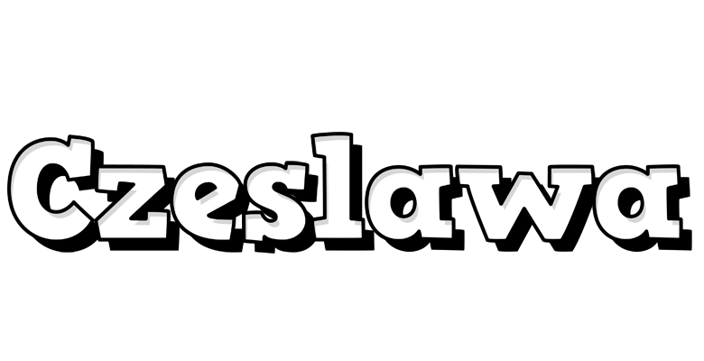 Czeslawa snowing logo