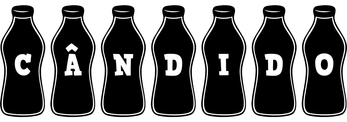 Cândido bottle logo