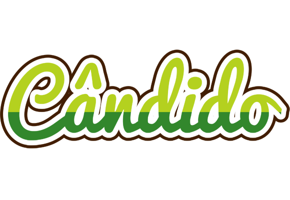 Cândido golfing logo