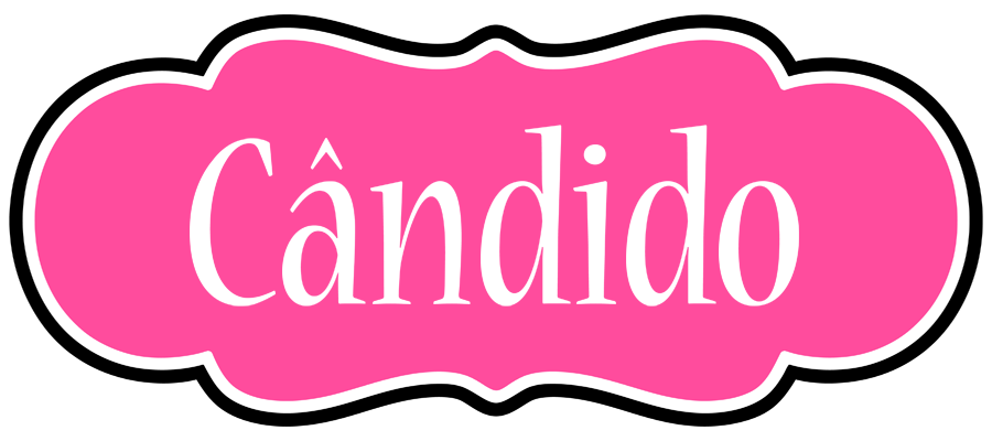 Cândido invitation logo