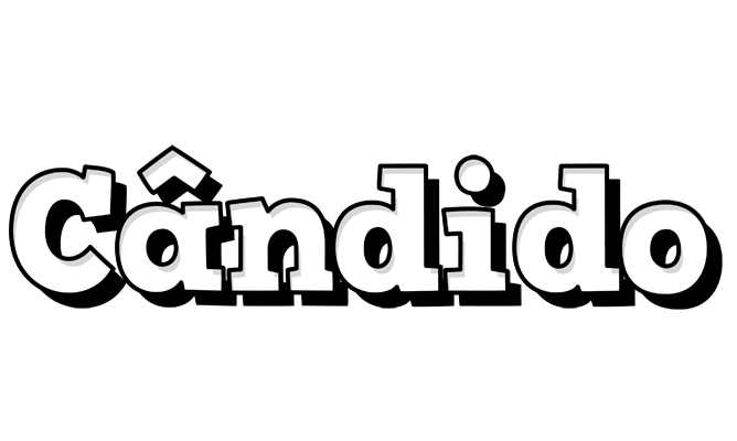 Cândido snowing logo