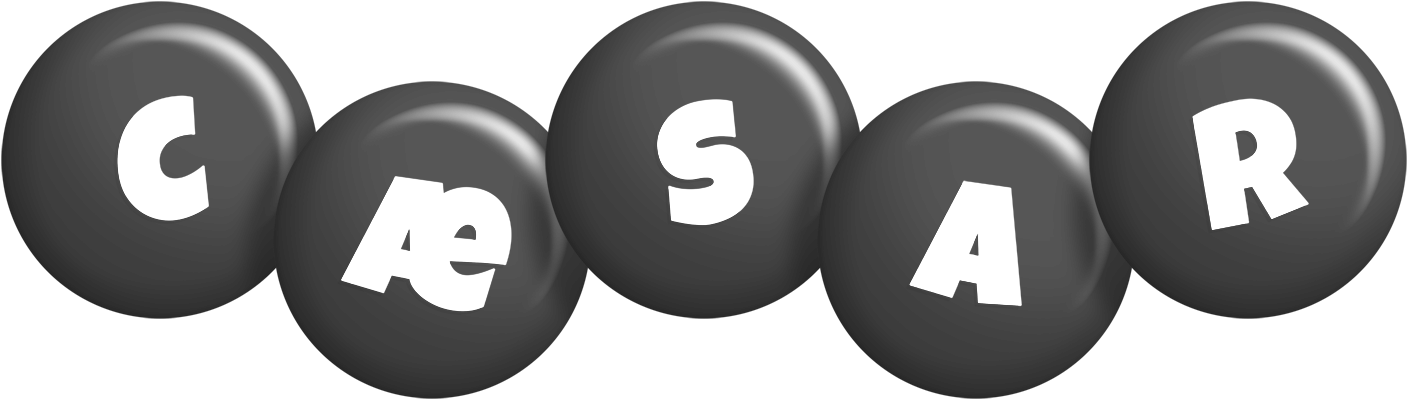 Cæsar candy-black logo