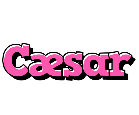 Cæsar girlish logo