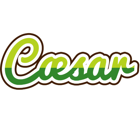 Cæsar golfing logo
