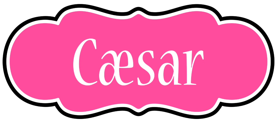 Cæsar invitation logo