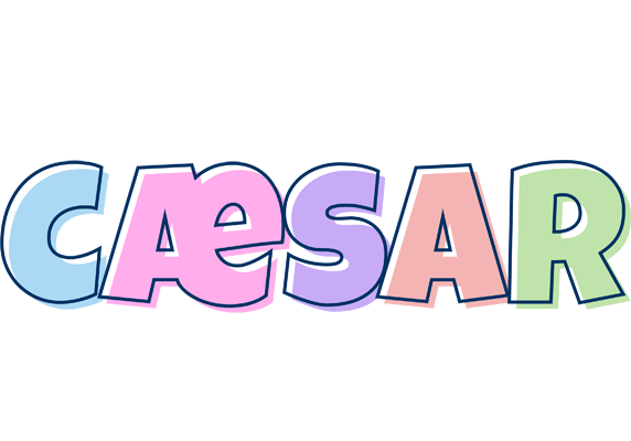 Cæsar pastel logo