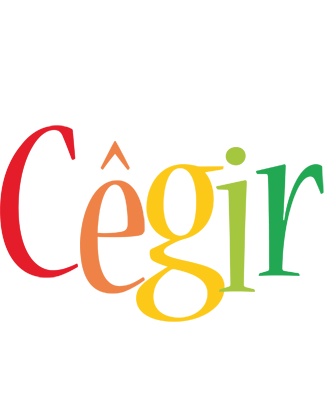 Cêgir birthday logo