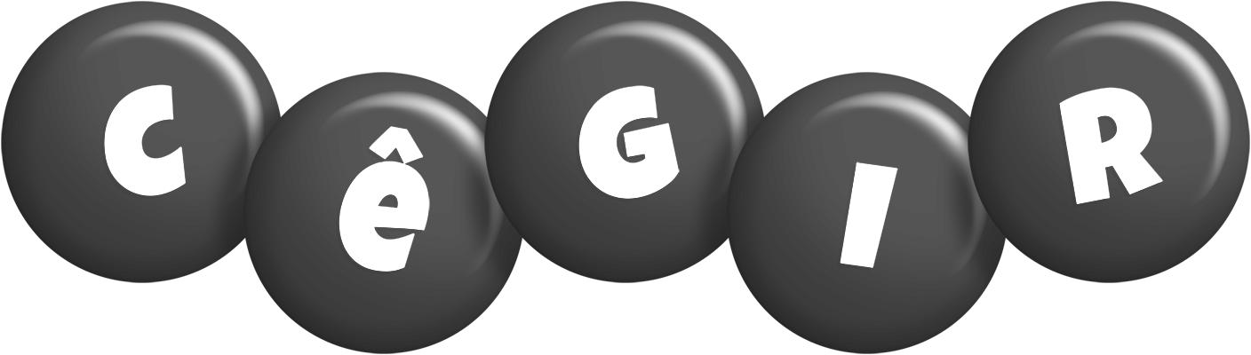 Cêgir candy-black logo