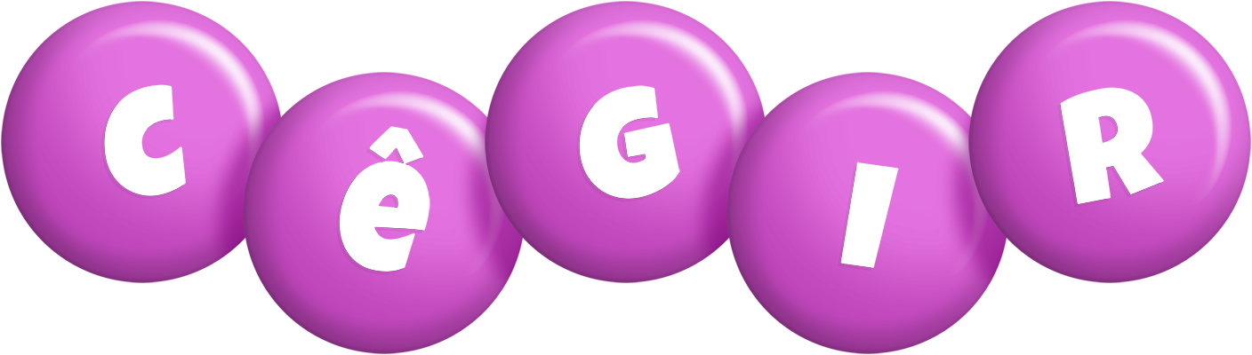 Cêgir candy-purple logo