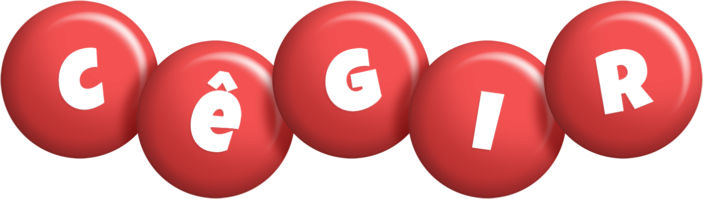 Cêgir candy-red logo