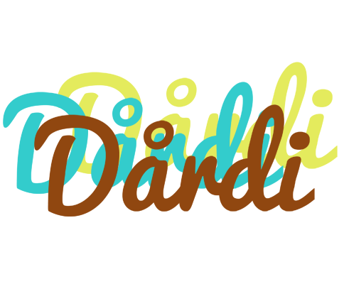 Dårdi cupcake logo