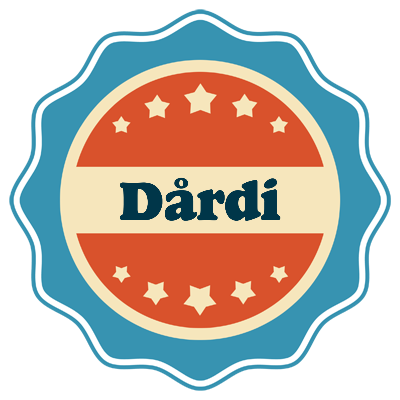 Dårdi labels logo
