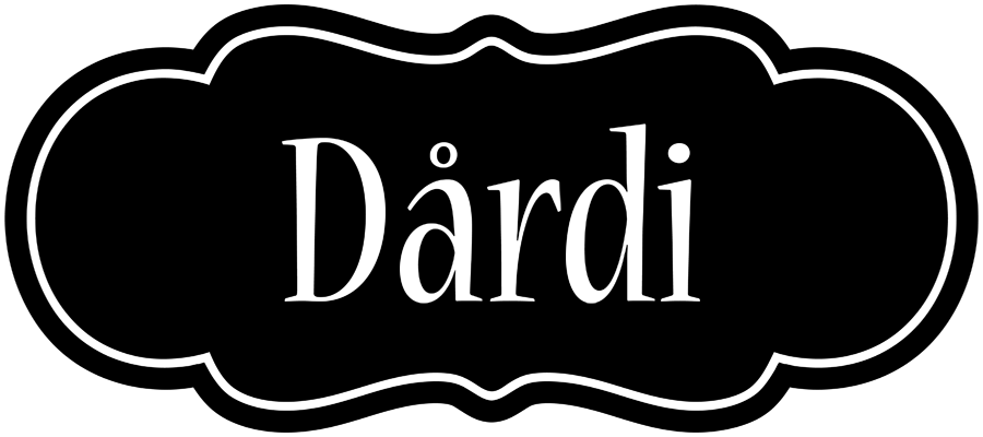 Dårdi welcome logo
