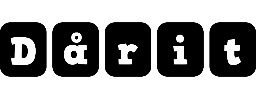 Dårit box logo