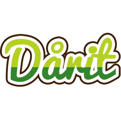 Dårit golfing logo