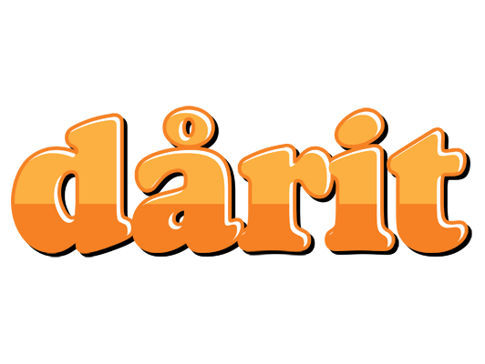 Dårit orange logo
