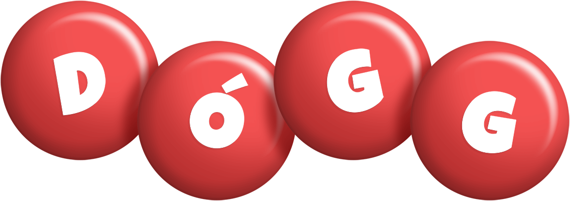 Dógg candy-red logo