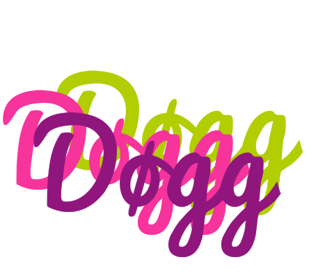 Døgg flowers logo