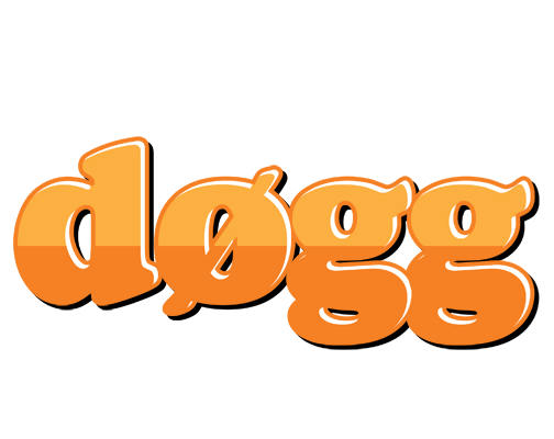 Døgg orange logo