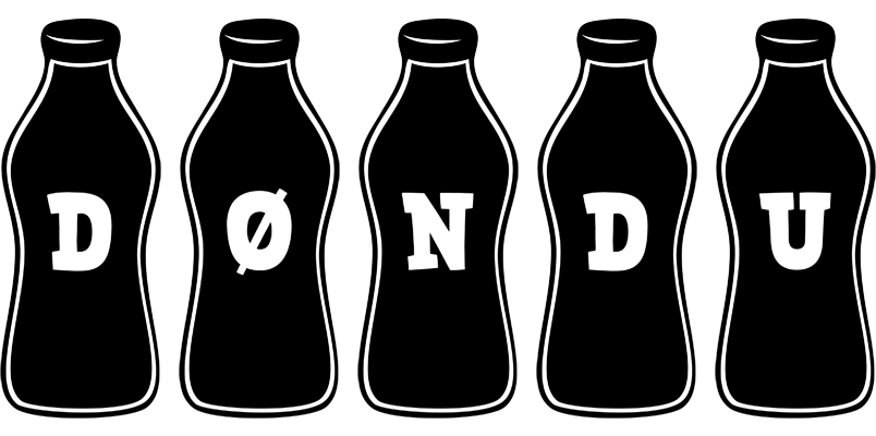 Døndu bottle logo