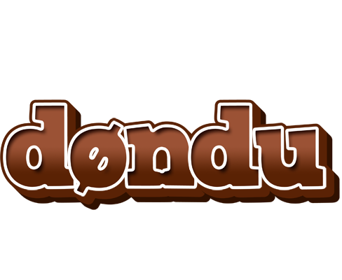 Døndu brownie logo