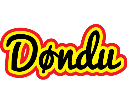 Døndu flaming logo