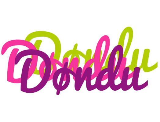Døndu flowers logo