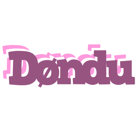 Døndu relaxing logo