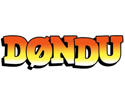 Døndu sunset logo