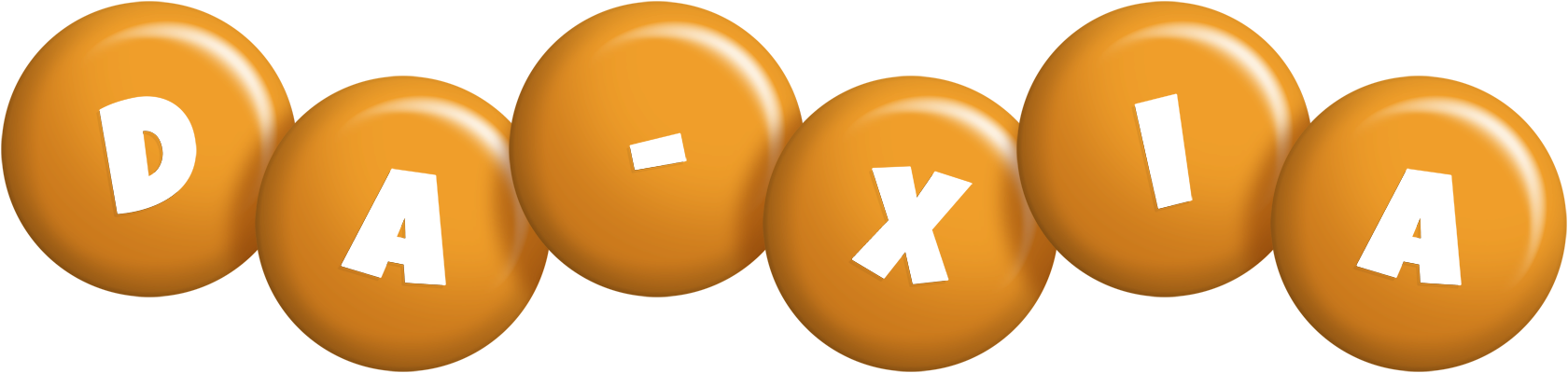 Da-Xia candy-orange logo