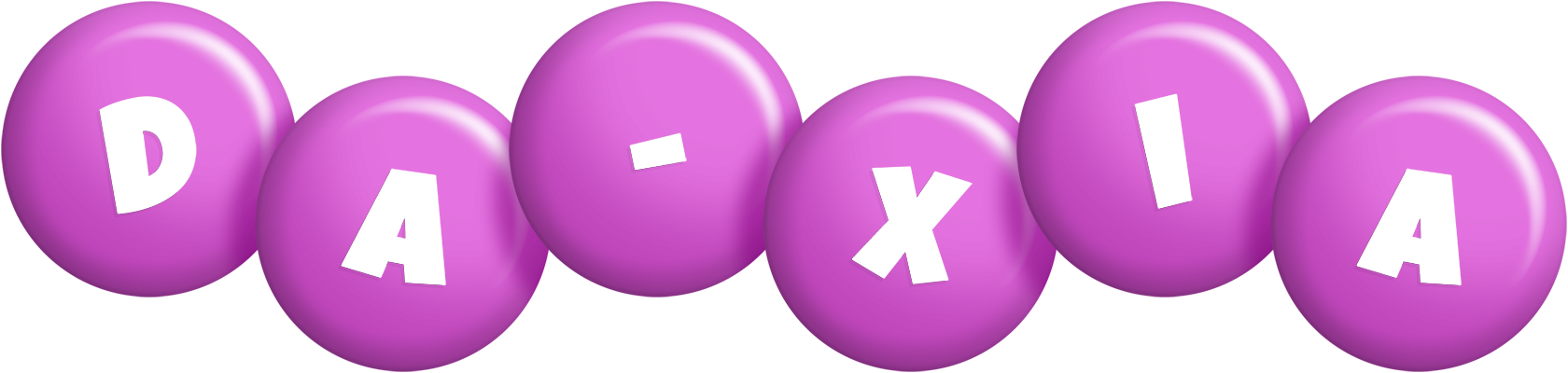 Da-Xia candy-purple logo
