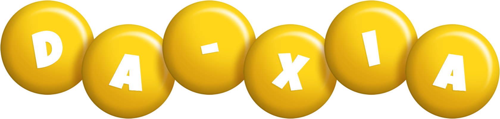 Da-Xia candy-yellow logo