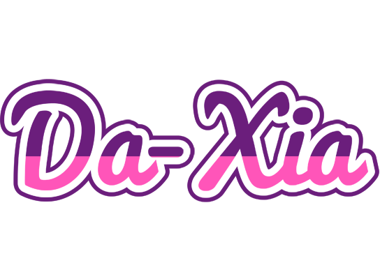 Da-Xia cheerful logo