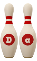 Da bowling-pin logo
