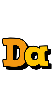 Da cartoon logo