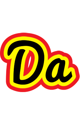 Da flaming logo