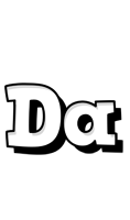 Da snowing logo