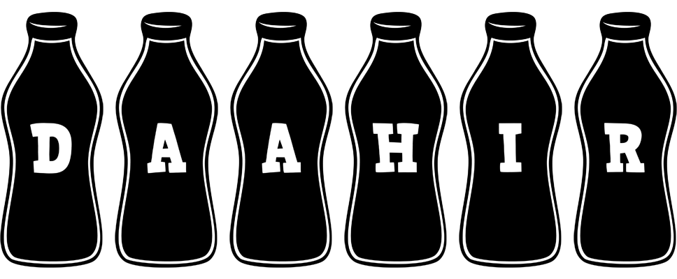Daahir bottle logo