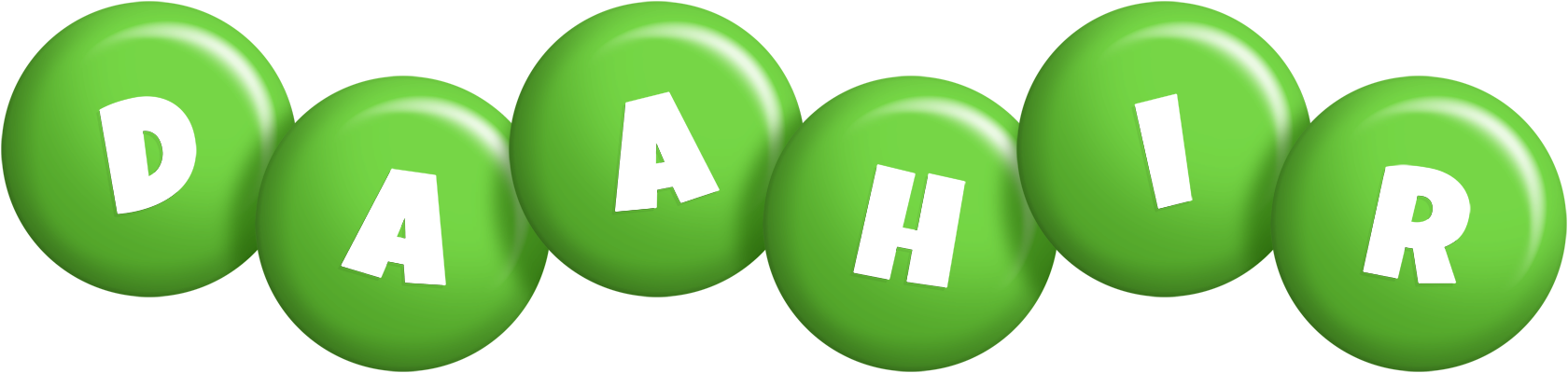 Daahir candy-green logo