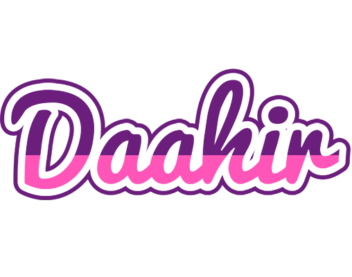 Daahir cheerful logo