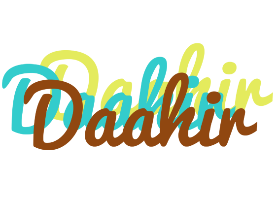Daahir cupcake logo