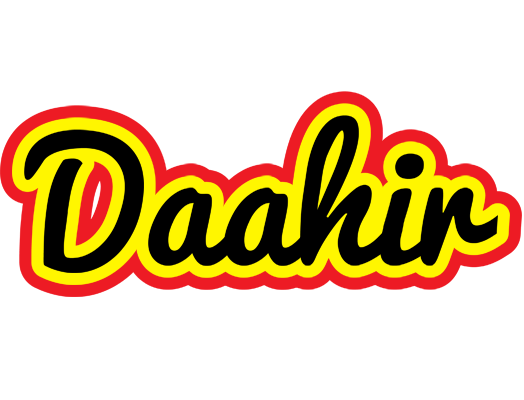 Daahir flaming logo