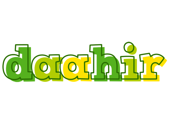 Daahir juice logo